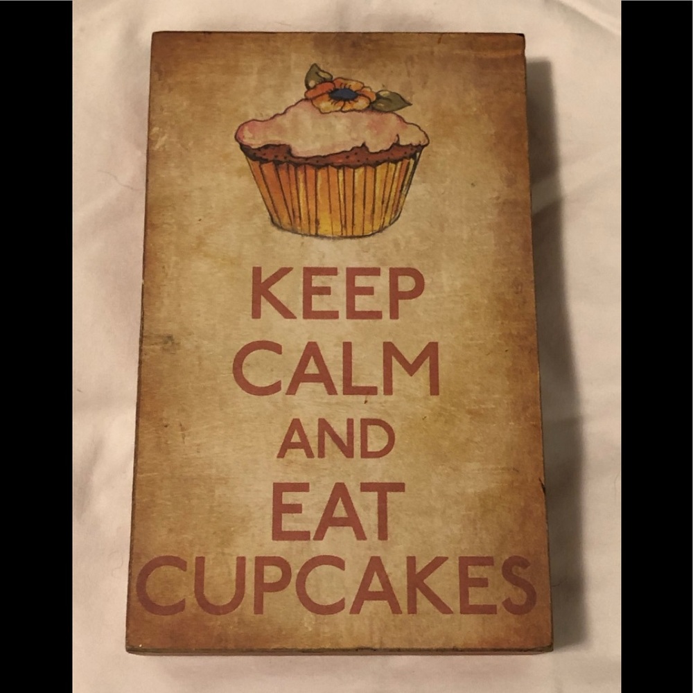 Adorable wooden sign